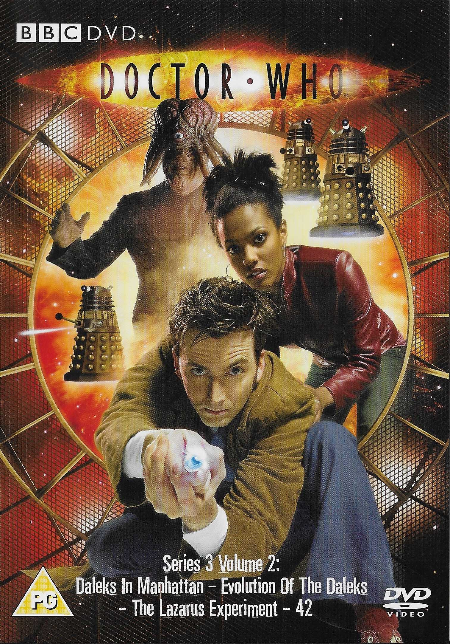 Picture of BBCDVD 2382 Doctor Who - Series 3, volume 2 by artist Helen Raynor / Stephen Greenhorn / Chris Chibnall from the BBC records and Tapes library